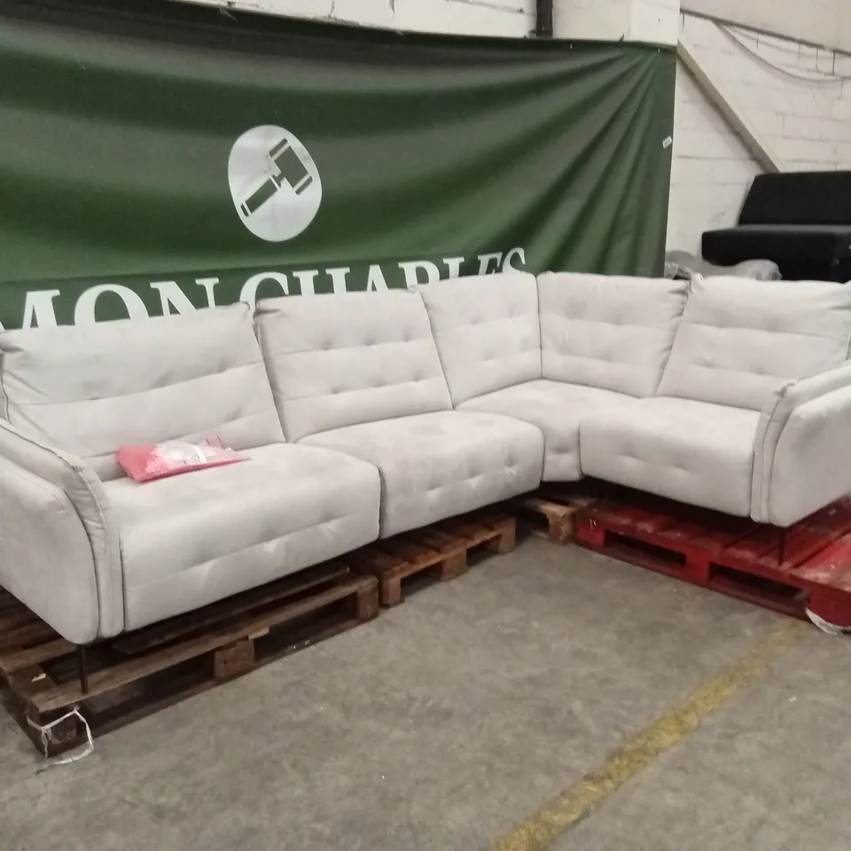 QUALITY DESIGNER ITALIAN MADE BOLZANO ELECTRIC RECLINING CORNER SOFA 