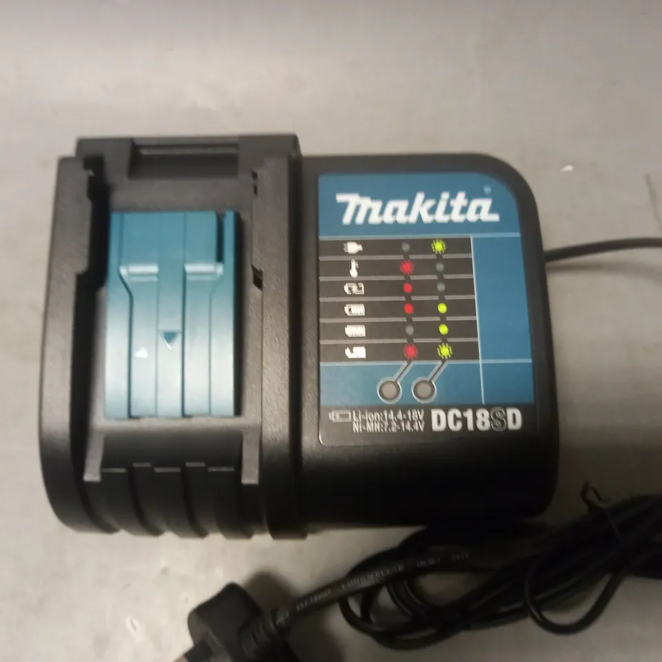 MAKITA DC18SD BATTERY CHARGER