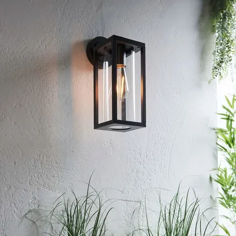 BOXED BUTEAU 28CM H OUTDOOR WALL LANTERN