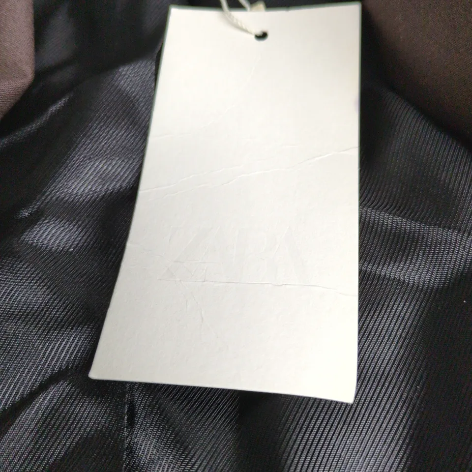 ZARA SMALL BROWN JACKET WITH TAGS