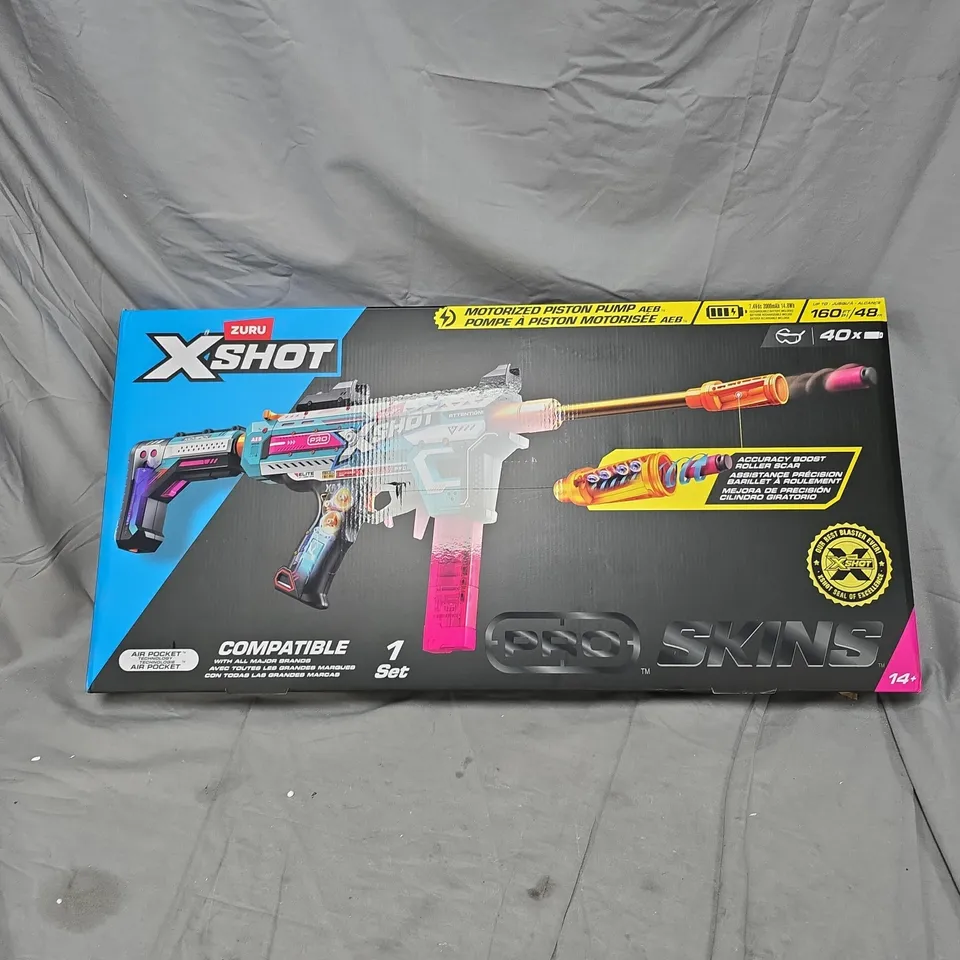X-SHOT BLASTER SET BY ZURU – MULTI-COLOURED TOY GUN, 1 SET