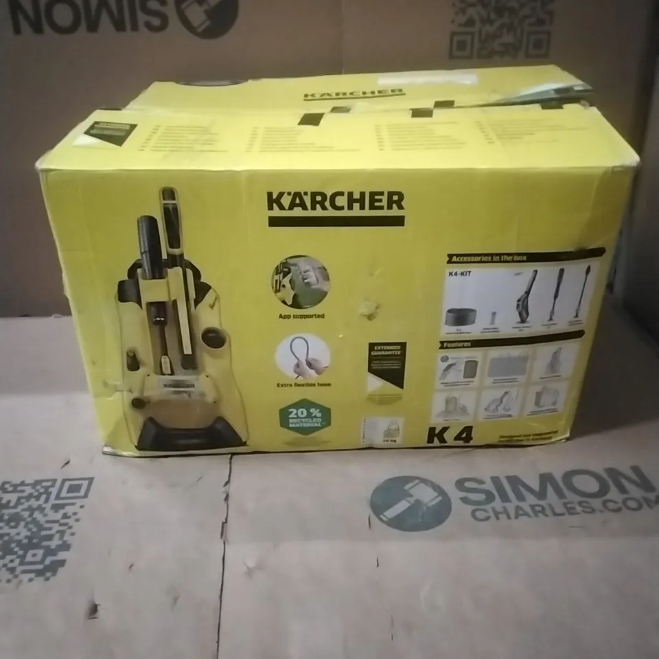 KARCHER K4 POWER CONTROL CAR & HOME PRESSURE WASHER SKU 350163