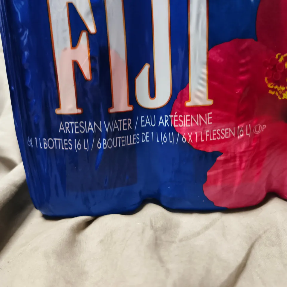 FIJI ARTESIAN WATER – 6 X 1L BOTTLES (BLUE HIBISCUS PACKAGING) - COLLECTION ONLY