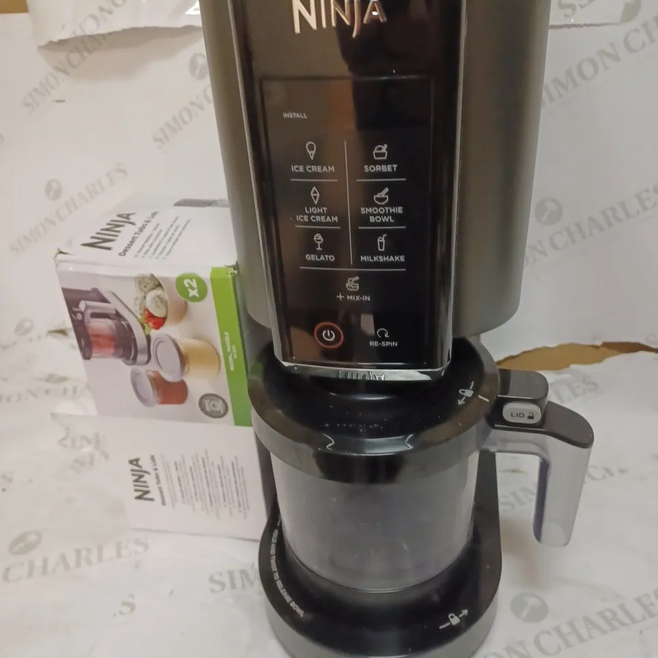 NINJA CREAMI ICE CREAM & DESSERT MAKER