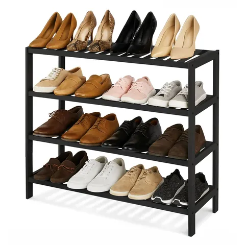 BOXED NEO BAMBOO SHOE RACK