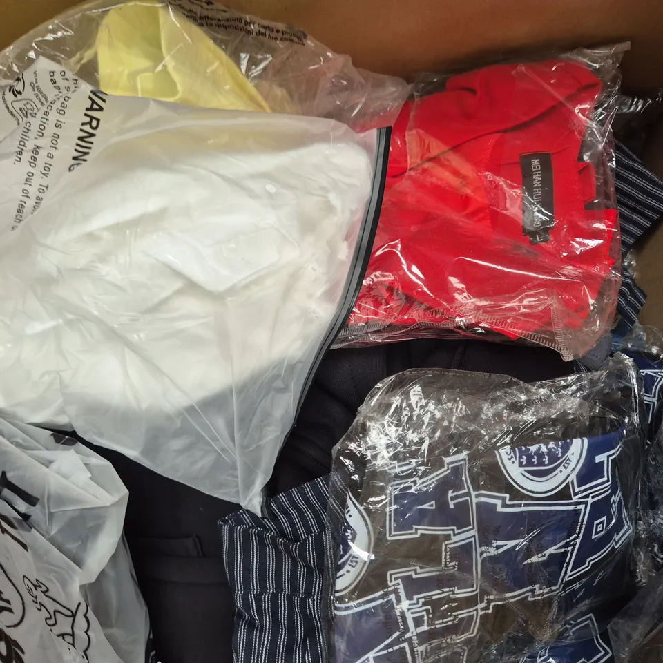 APPROXIMATELY 20 ASSORTED CLOTHING AND FASHION PRODUCTS IN VARIOUS STYLES AND SIZES - COLLECTION ONLY