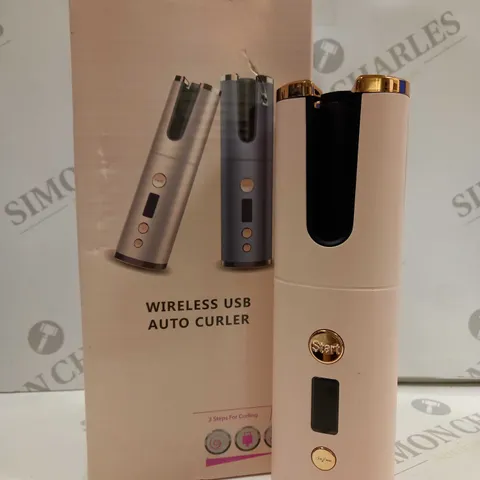 BOXED WIRELESS USB AUTO CURLER