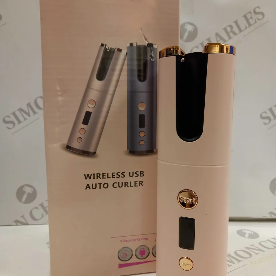 BOXED WIRELESS USB AUTO CURLER 