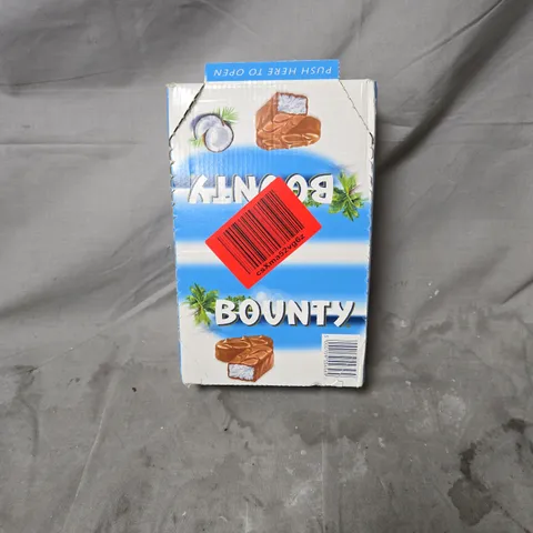 approximately 22 x 57g bounty bars in box