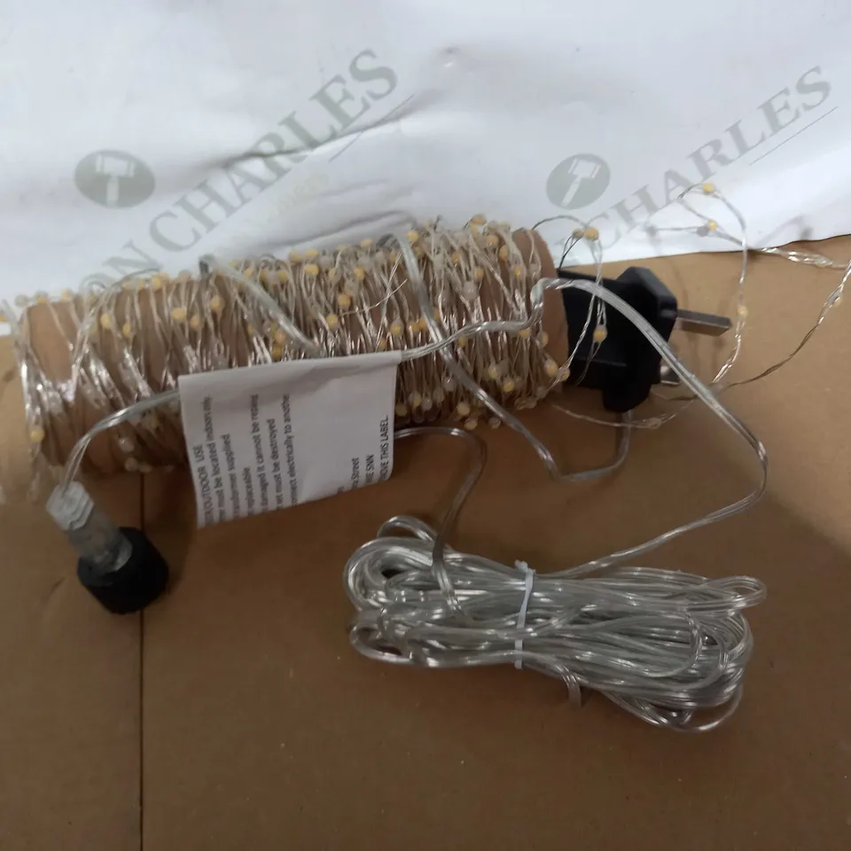 JOHN LEWIS BIG & BRIGHT WIRE LIGHTS WITH TIMER, 320 PURE WHITE LEDS