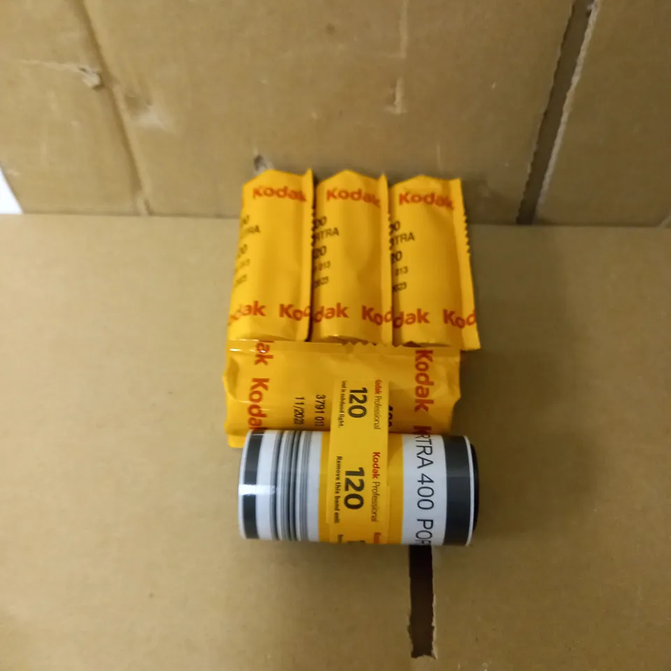 KODAK PORTRA 400 120 ROLL FILM PROFESSIONAL 5 PACK