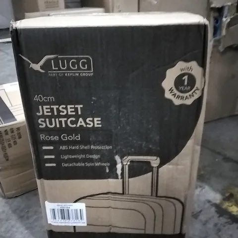 BOXED 40CM JET-SET SUITCASE ROSE GOLD 