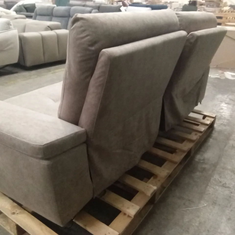 QUALITY DESIGNER 3 SEATER FABRIC ELECTRIC RECLINER SOFA