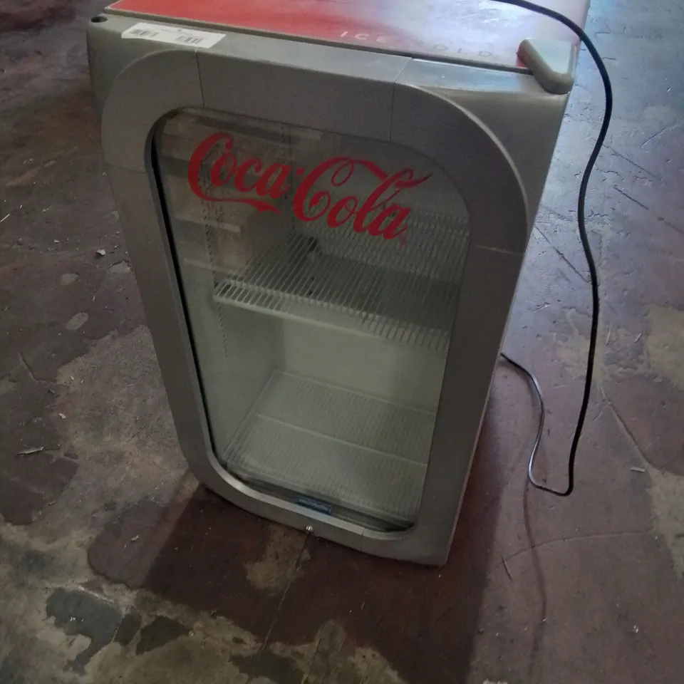 COCA COLA CAN AND BOTTLE FRIDGE 
