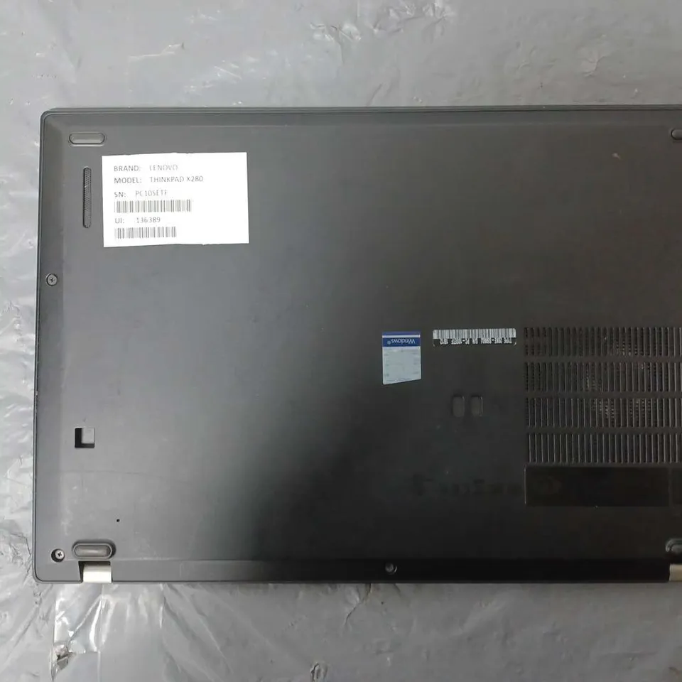 LENOVO	THINKPAD X280	12 INCH	I5-8350U 1.70GHZ
