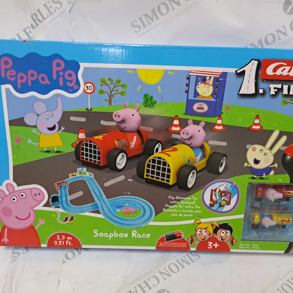 BOXED PEPPA PIG "SOAPBOX RACE" RRP £39.99