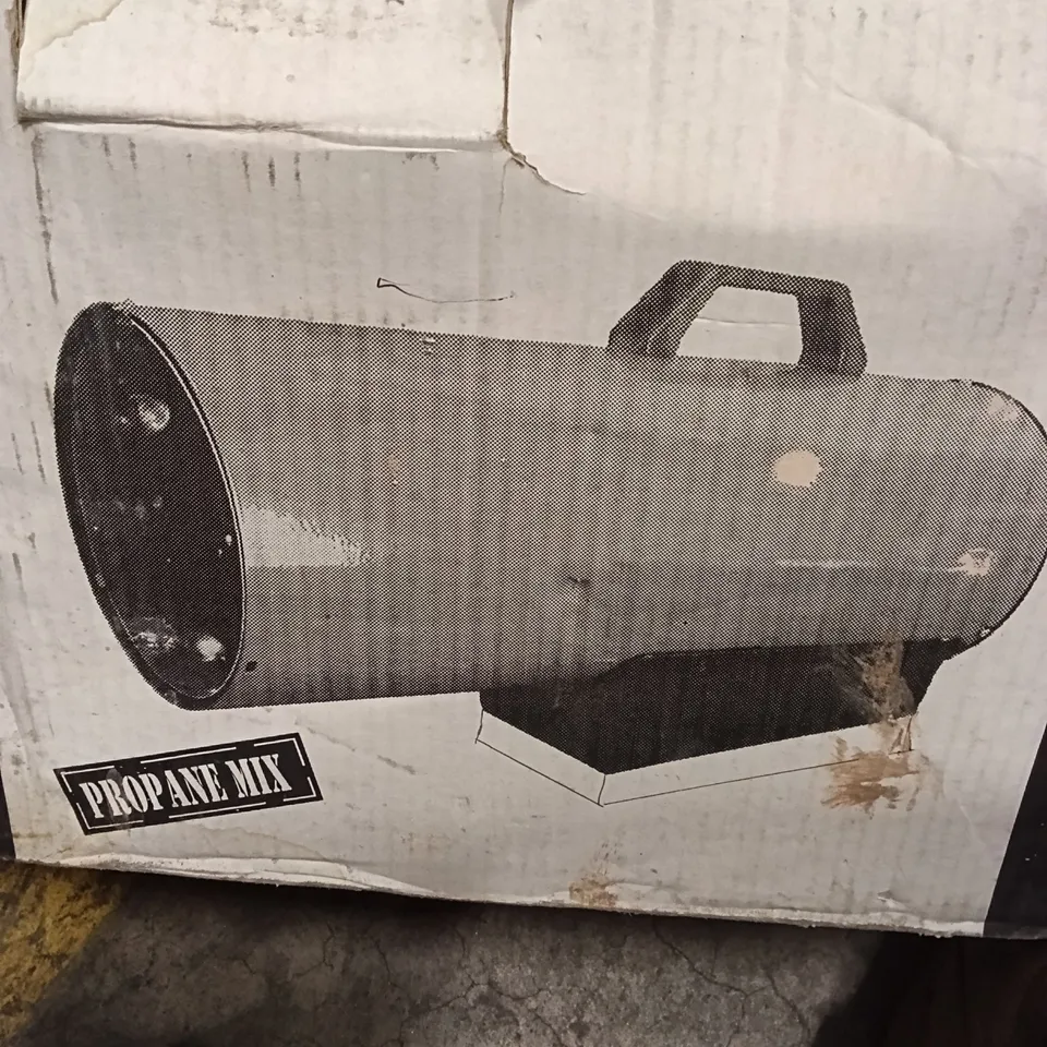 BOXED GAS-FIRED AIR HEATER
