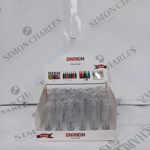 PACK TO CONTAIN APPROX. 24 X ENRICH H2 E-CIGARETTE ATOMIZERS