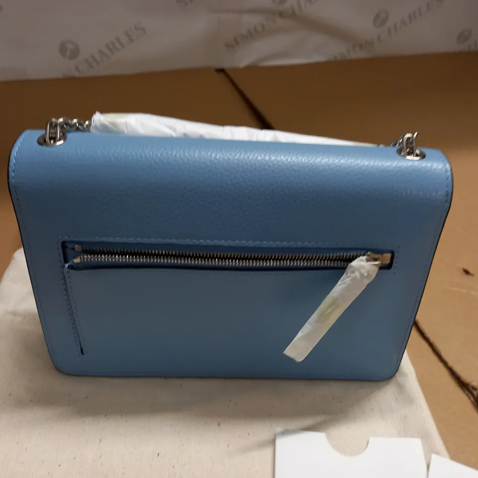 MULBERRY BLUE LEATHER HANDBAG