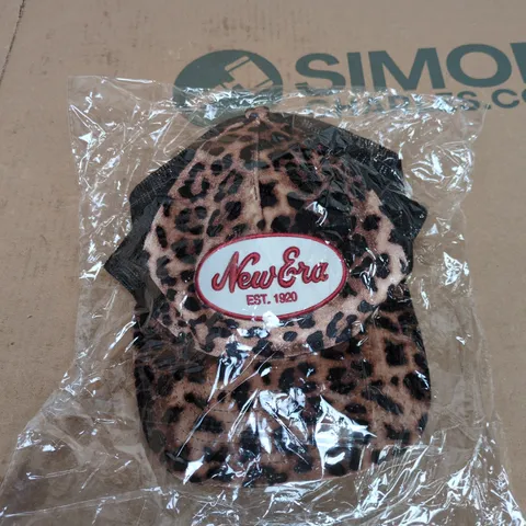 NEW ERA LEOPARD PRINT BASEBALL CAP