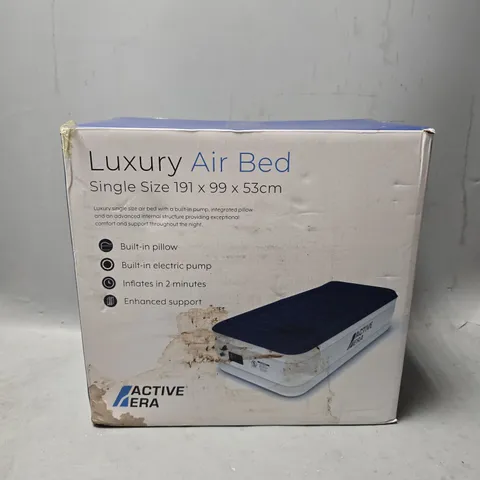 BOXED ACTIVE ERA LUXURY AIR BED SINGLE SIZE - 191 X 99 X 53 CM 