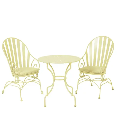 INNOVATORS SUNBURST ROCKER 2 CHAIR 1 TABLE BISTRO SET