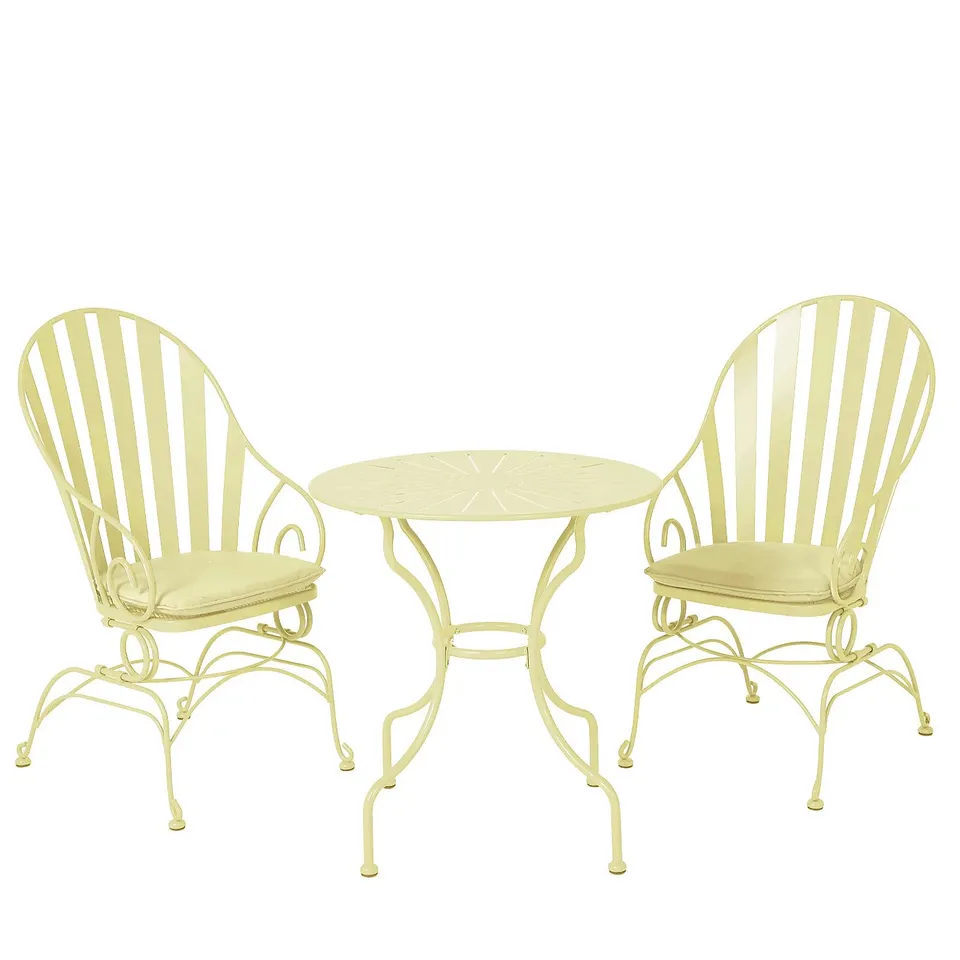 INNOVATORS SUNBURST ROCKER 2 CHAIR 1 TABLE BISTRO SET