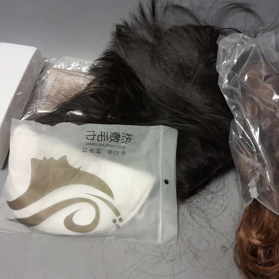 TOTE OF APPROX 10 ASSORTED HAIR PRODUCTS 