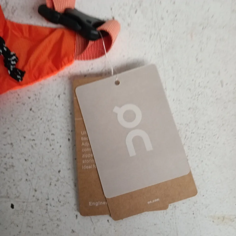ON TRACK PACKLITE RUNNING PACK VEST – ORANGE, STYLE 2UE3030