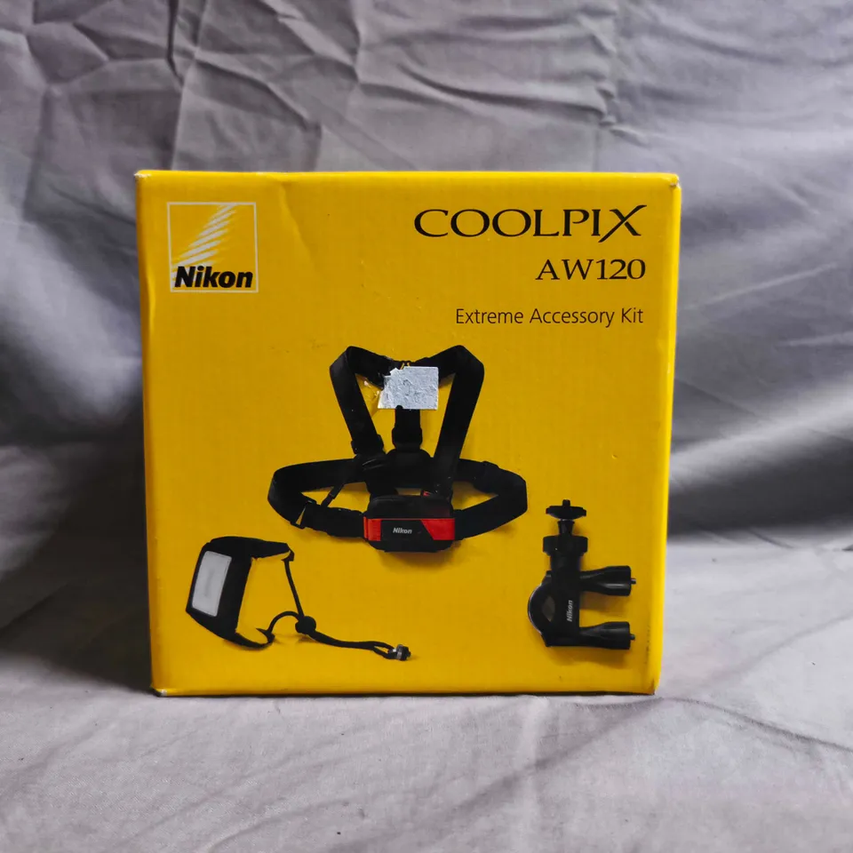 NIKON COOLPIX AW120 EXTREME ACCESSORY KIT – BOXED