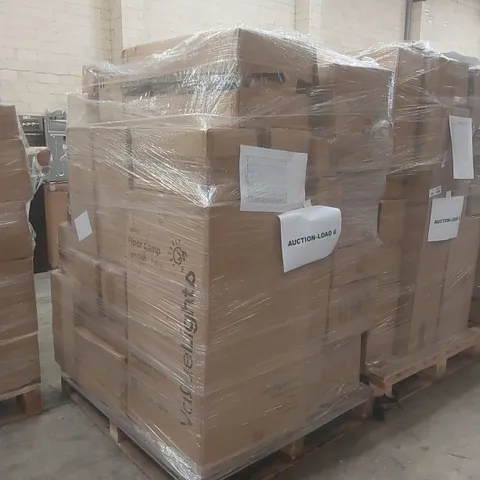 PALLET CONTAINING A VERY LARGE QUANTITY OF ASSORTED DESIGNER LIGHTING PRODUCTS