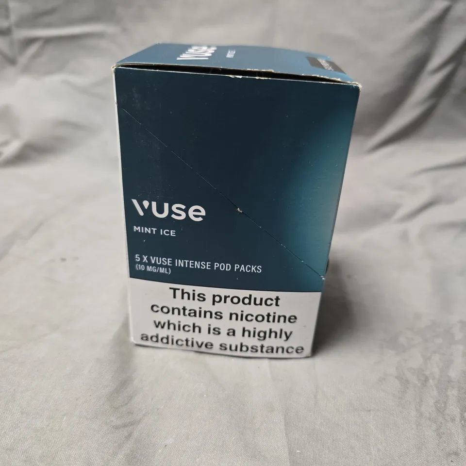 VUSE INTENSE MINT ICE POD PACKS – 5 X PODS, 10 MG/ML