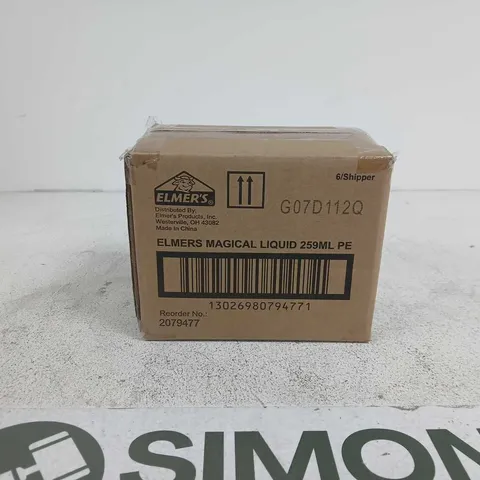 ELMERS MAGICAL LIQUID SET OF 6 259ML BOXED