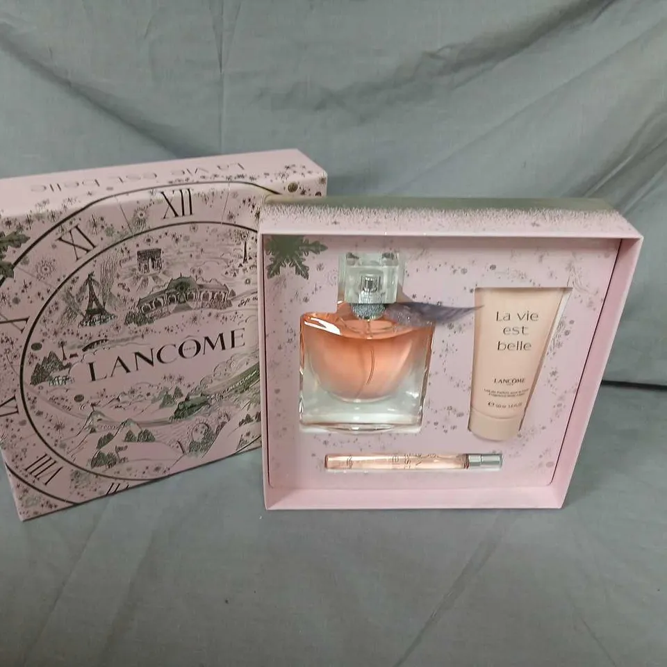 BOXED LANCOME LA VIE EST BELLE GIFT SET