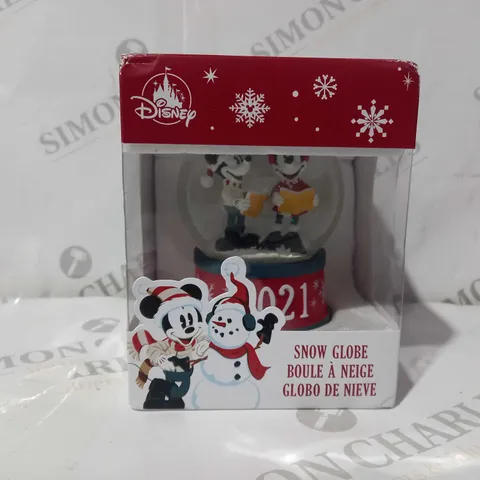 BOXED DISNEY SNOW GLOBE