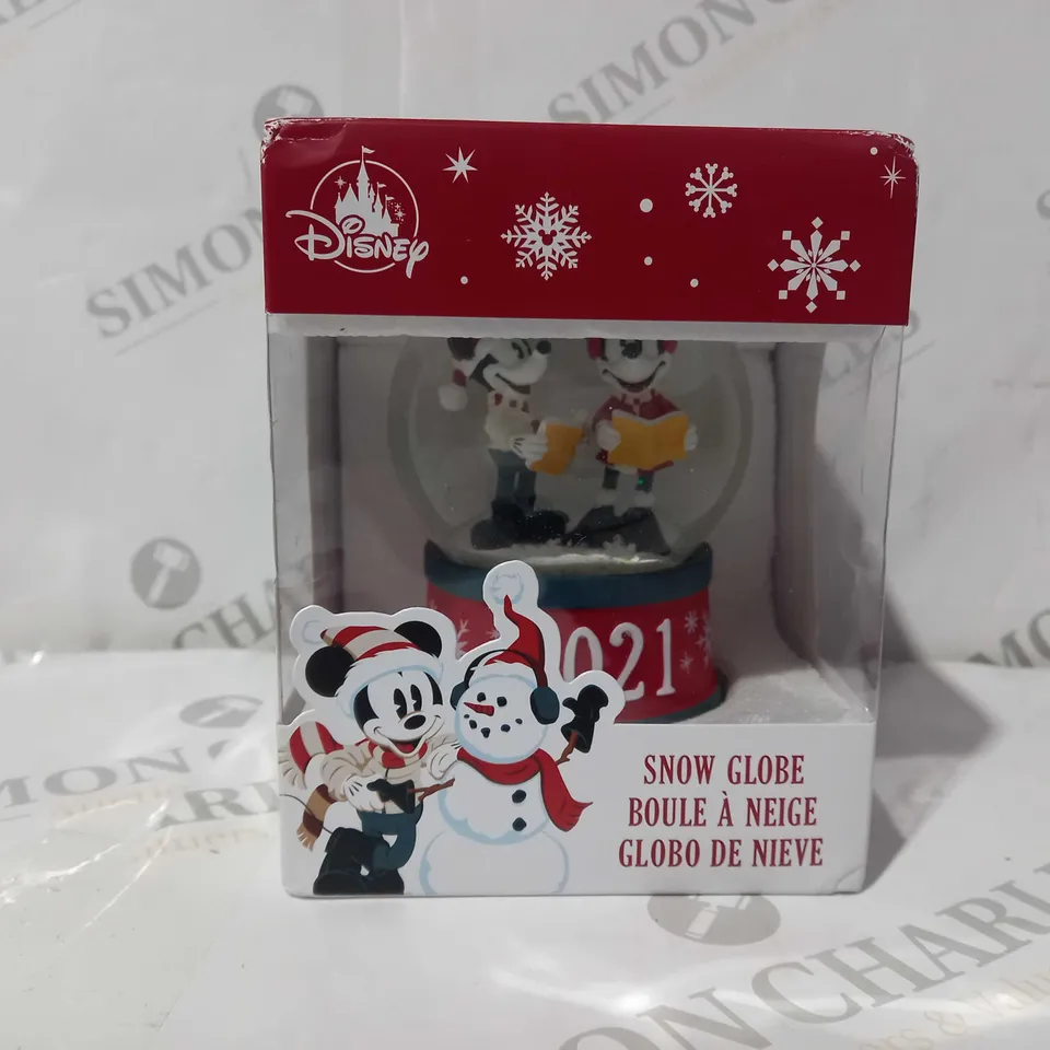 BOXED DISNEY SNOW GLOBE