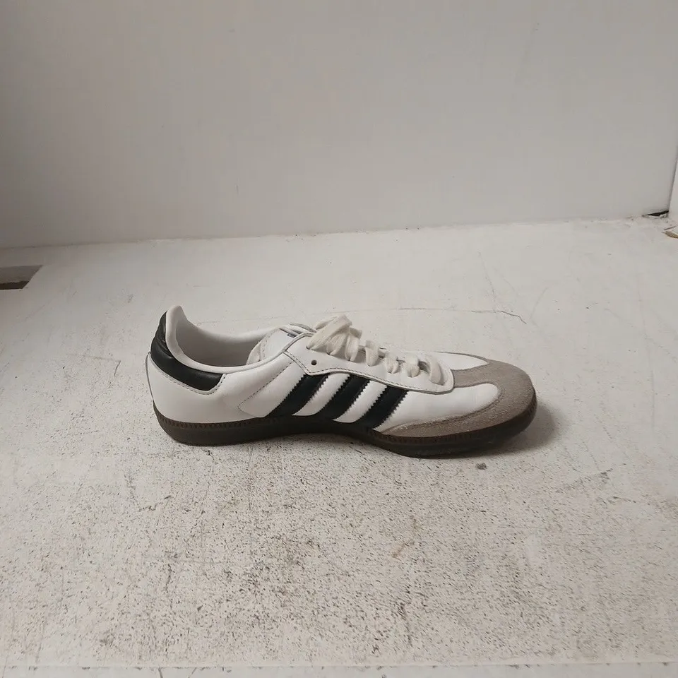 ADIDAS SAMBA TRAINERS – WHITE/BLACK - UK 7