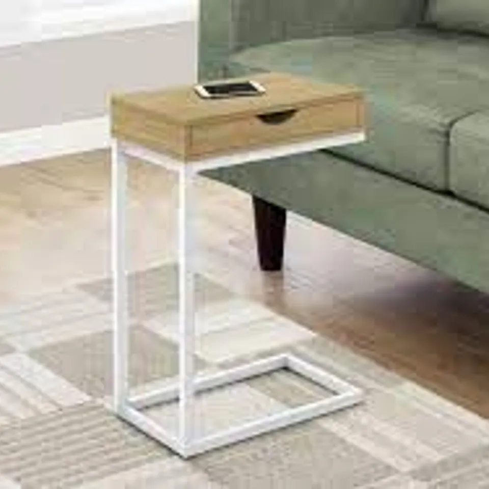BOXED EMILJANA SIDE TABLE WITH STORAGE 