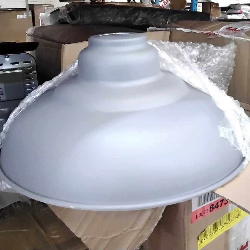 NAVI 1 LIGHT 32CM DOME SHADE GREY