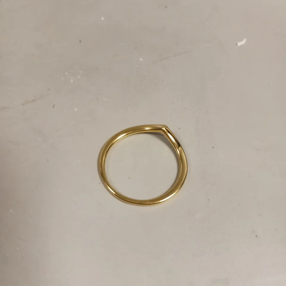 PANDORA SHINING WISHBONE RING