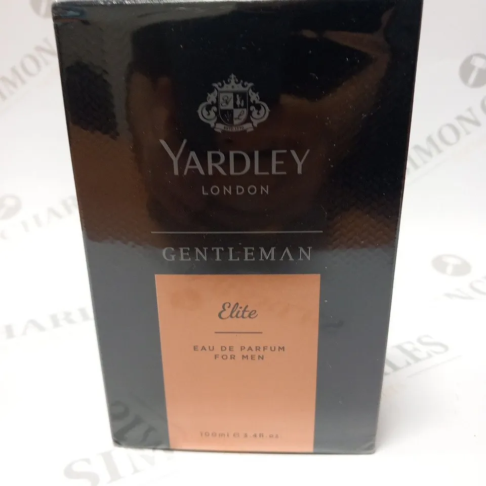 BOXED AND SEALED YARDLEY LONDON GENTLEMAN ELITE EAU DE PARFUM FOR MEN 100ML