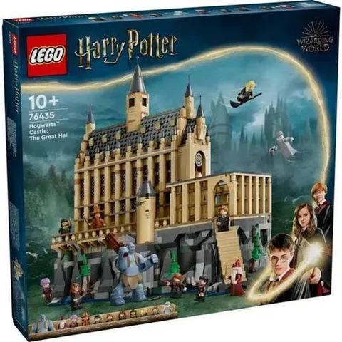 BOXED LEGO HARRY POTTER HOGWARTS CASTLE THE GREAT HALL 76435