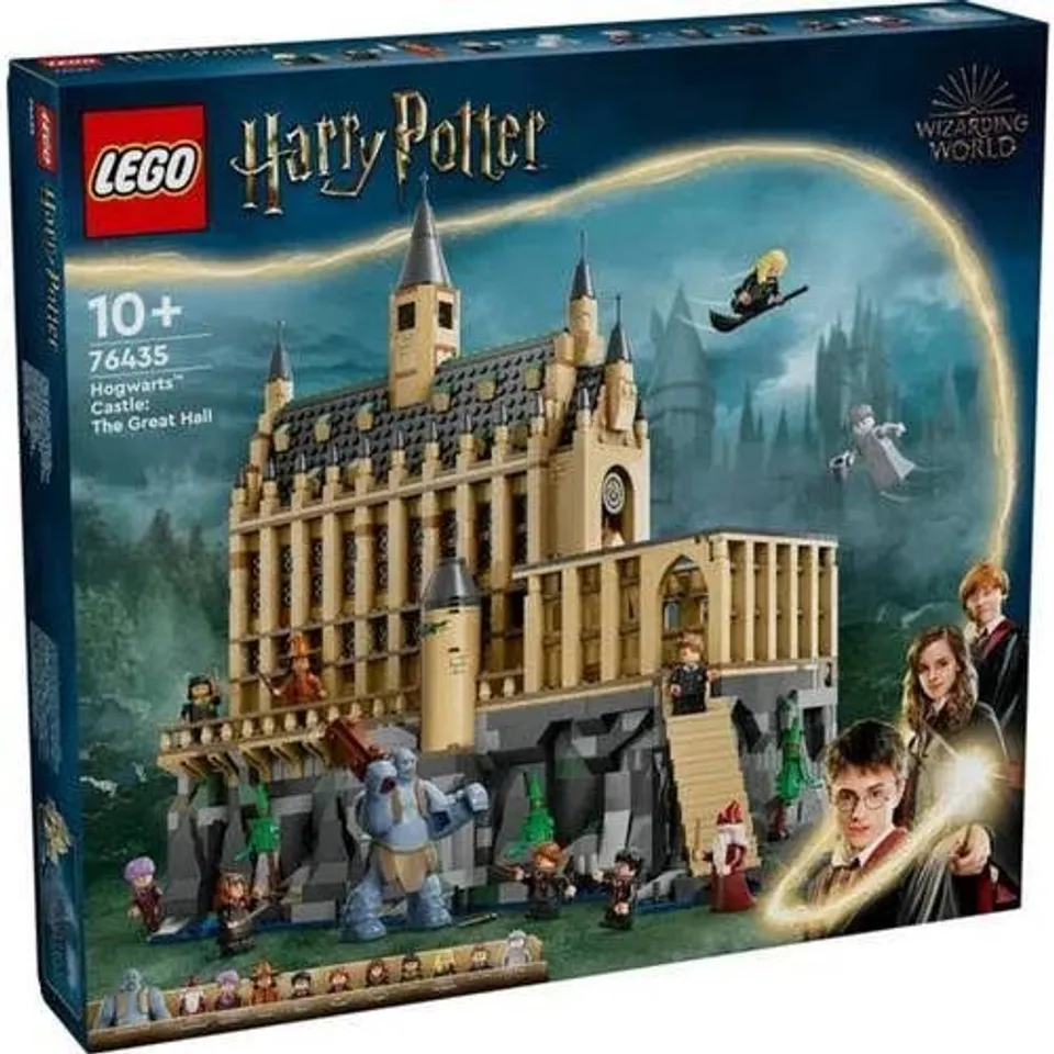 BOXED LEGO HARRY POTTER HOGWARTS CASTLE THE GREAT HALL 76435