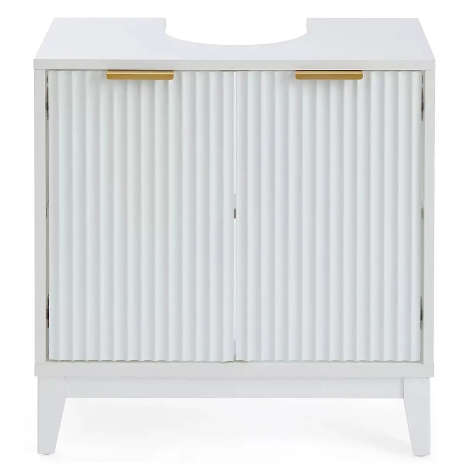 CORA FLUTED UNDER SINK CABINET - FSC CERTIFIED