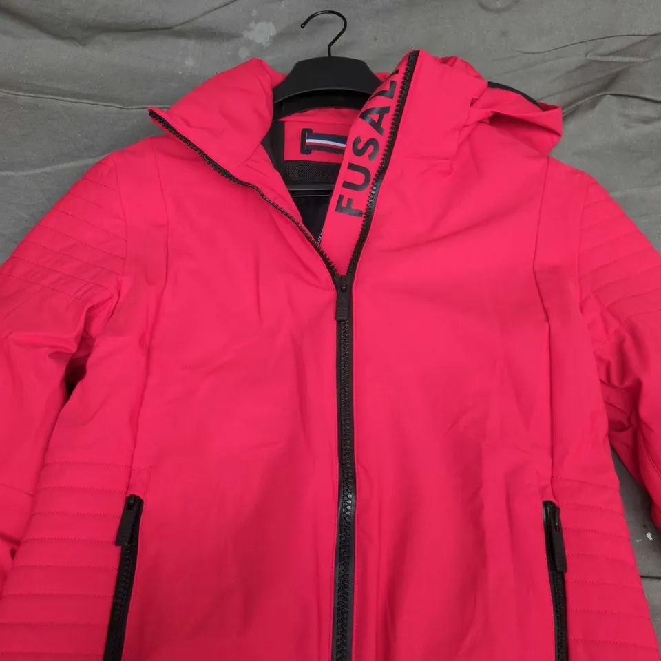 FUSALP WOMEN'S RED PADDED JACKET SIZE M