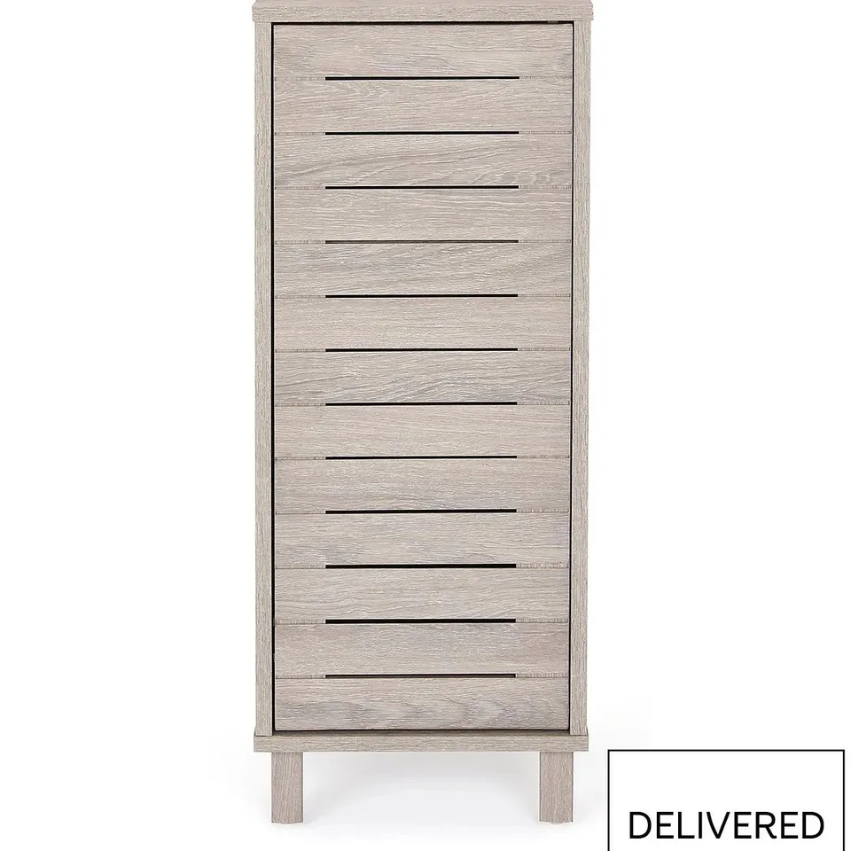 BOXED BURKET SINGLE CONSOLE BATHROOM CABINET