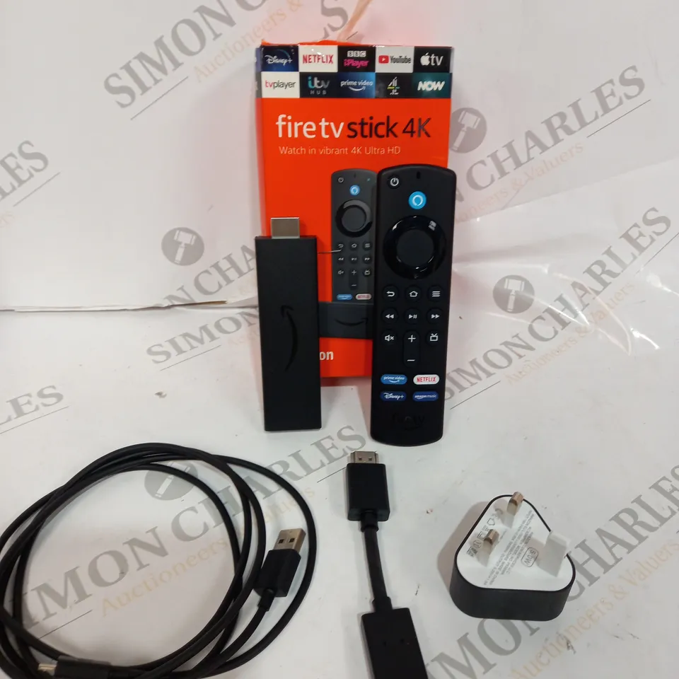 AMAZON FIRE TV STICK 4K BLACK 
