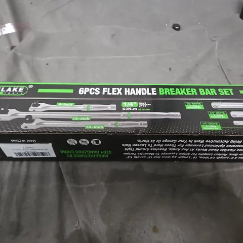 Swanlake 6-Piece Flex-Handle Breaker Bar Set