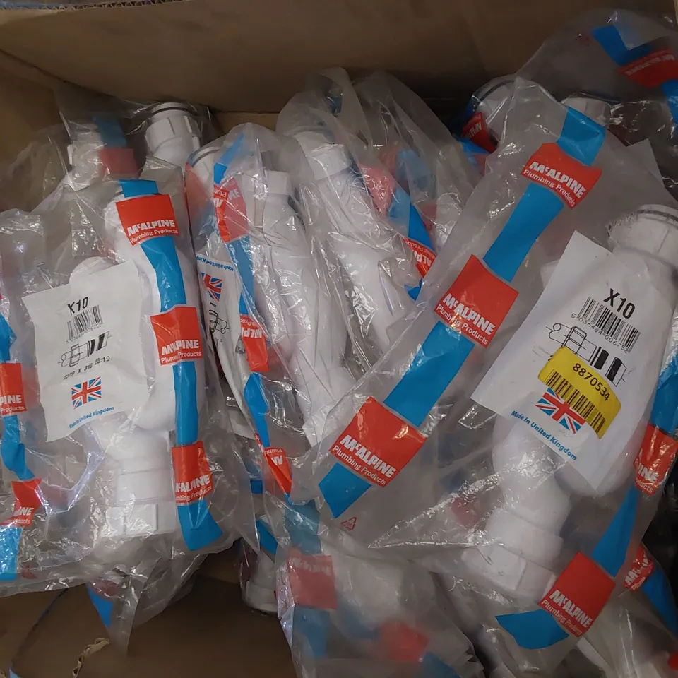 CASE OF APPROXIMATELY 24 PLASTIC WASTE TRAPS