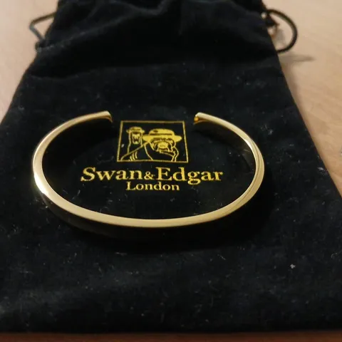 SWAN & EDGAR LONDON GOLD BANGLE
